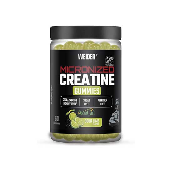 WEIDER Micronized Creatine Gummies - 60 gum