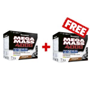 2 за цената на 1 - WEIDER Mega Mass 4000 Box - 7 kg